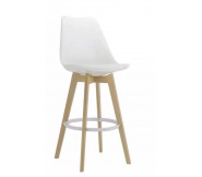 Ghế bar Eames chân gỗ GLM33