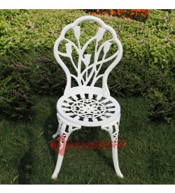 Ghế cafe sân vườn ngoài trời nhôm đúc GSV19