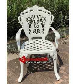 Ghế cafe sân vườn ngoài trời nhôm đúc GSV24
