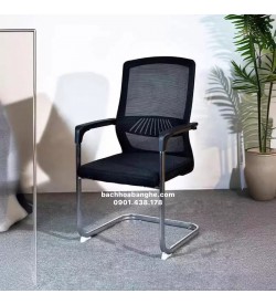 Ghế phòng họp, ghế chân quỳ lưng lưới hiện đại GH18