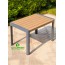 Bàn ăn sân vườn ngoài trời 120x80cm BSV17