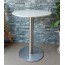 Bàn ăn tròn chân trụ 80cm BLM22B