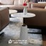 Bàn tab tròn decor đá tự nhiên BD12