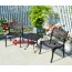 Bộ bàn ghế cafe sân vườn sân thượng hồ bơi nhôm đúc 182