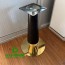 Chân bàn cafe decor inox mạ vàng CD12
