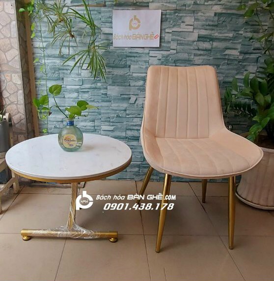 Set bàn sofa mặt đá tiếp khách cho căn hộ, cửa hàng, văn phòng, spa tại HCM