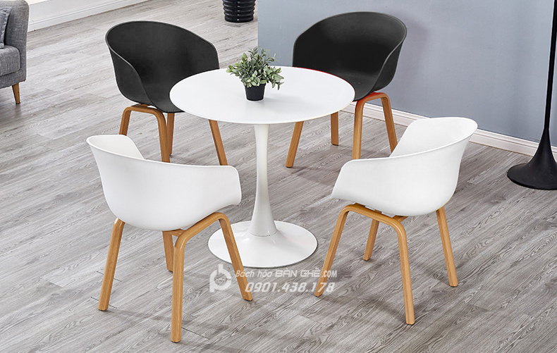 Bộ bàn ghế tiếp khách văn phòng BG191001 - Bàn ghế cho căn hộ quán - Looking for a sleek and modern set of office furniture for your workspace in 2024? Check out our BG191001 set, perfect for hosting clients and guests. Crafted with beautiful wood material, this set exudes elegance and sophistication while still maintaining practicality and functionality.