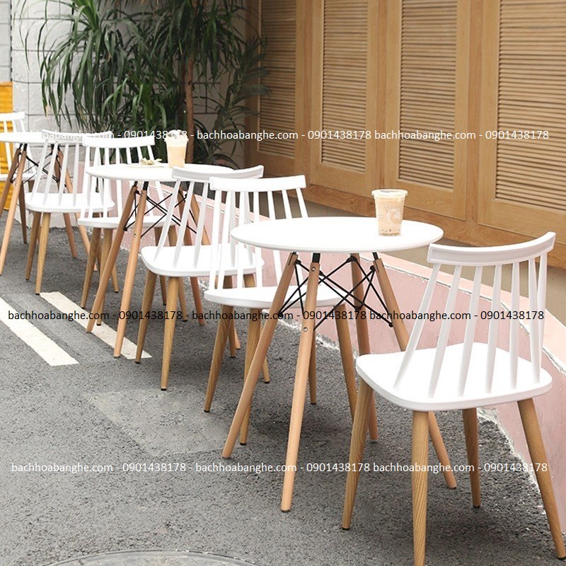 Bộ bàn ghế cafe trà sữa mặt nhựa chân sắt sơn giả gỗ màu trắng Bo-ban-ghe-cafe-tra-sua-ghe-nan-nhua-chan-sat-son-gia-go-tai-hcm