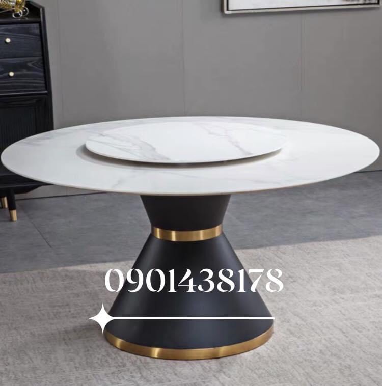 Bàn ghế nhà hàng, bàn tròn mặt kính xoay, bàn IBM, bàn vuông, bàn chữ nhật,  529143 | ChatNhanh Shop
