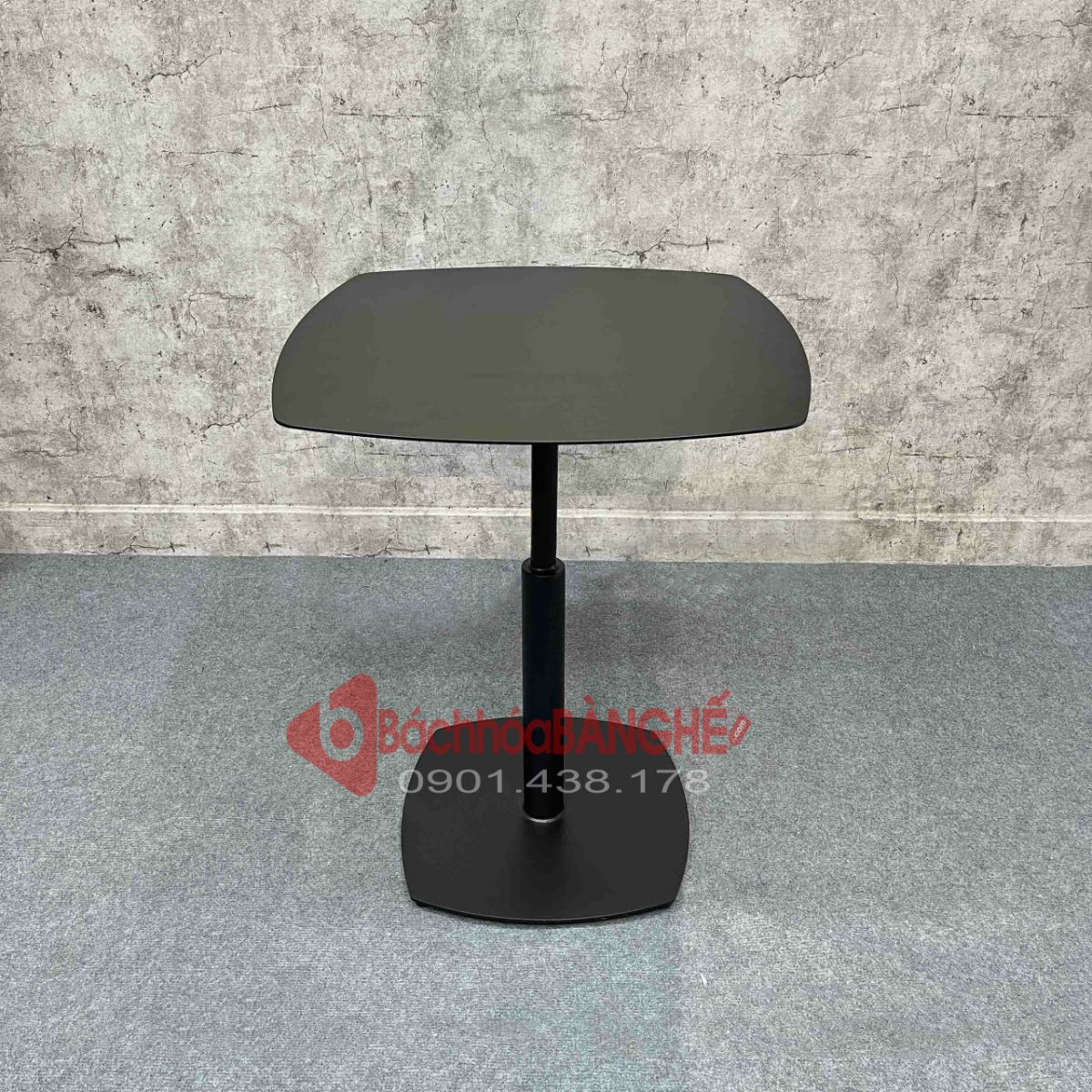 Bàn vuông cafe decor sắt cách điệu BS115