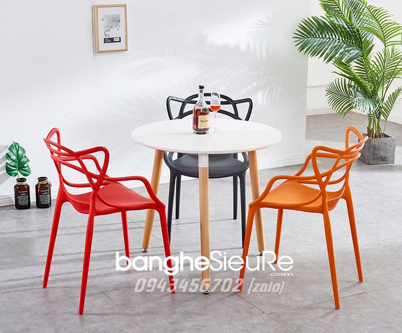 Ghế cafe nhựa đúc GST24