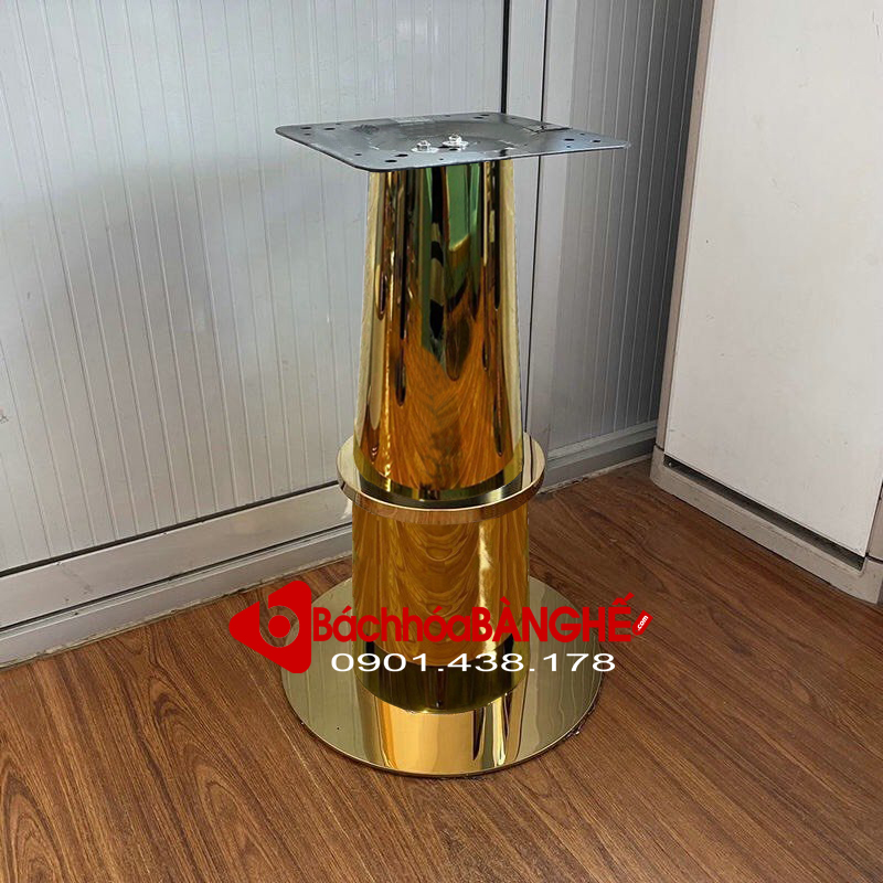 Chân bàn decor mạ vàng CD16
